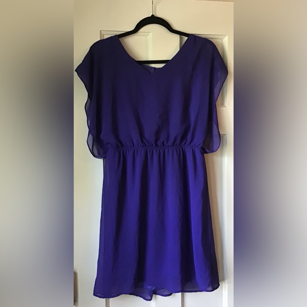 Francesca's short cocktail dress.